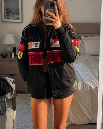 Giacca Scuderia Ferrari F1 Nera