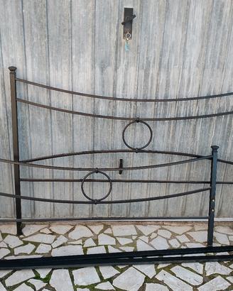 letto ferro battuto 
