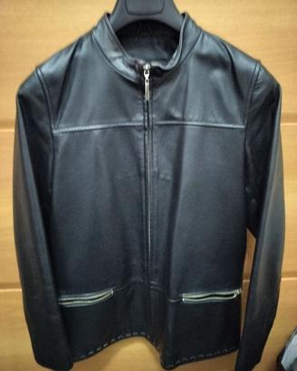 Giacca giubbotto in pelle donna