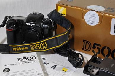 Nikon D500  Nital Card scaduta