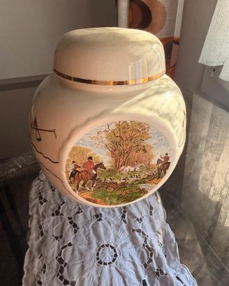 Elegante giara vintage in ceramica vintage Twining