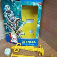Big Jim Dr. Alec scatola e accessori originali