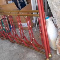   testata letto in ferro battuto 