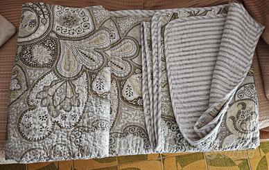 Trapunta leggera singola copriletto paisley