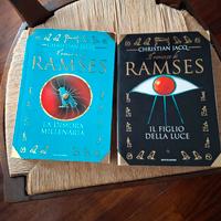 Set 2 libri "Il romanzo di Ramses"- Christian Jacq