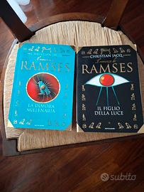 Set 2 libri "Il romanzo di Ramses"- Christian Jacq