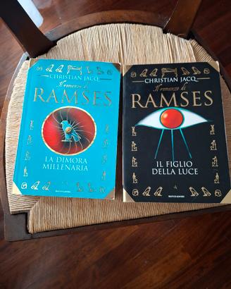 Set 2 libri "Il romanzo di Ramses"- Christian Jacq
