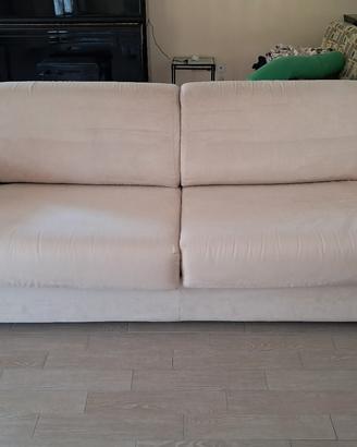 Divano-letto Chatau D'Ax in Nabuk ( scamosciato)