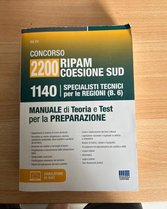 Manuale concorso Ripam per tecnici