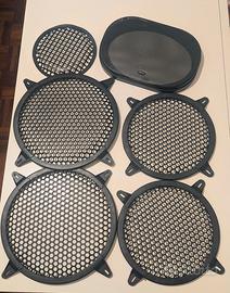 Griglie varie casse 165 200 250mm  6x9" audio wf
