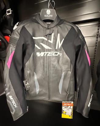 Giacca moto donna in pelle