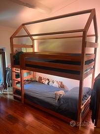 Letto a castello artigianale