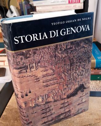 STORIA DI GENOVA - OSSIAN DE NEGRI - GIUNTI 1986