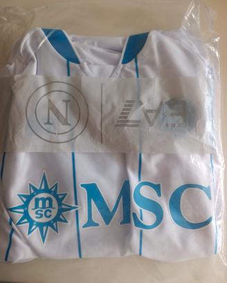 maglia del napoli bianca 