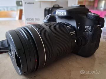 MACCHINA FOTOGRAFICA CANON EOS 70D DIGITAL
