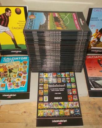 ALBUM CALCIATORI PANINI COMPLETA DAL '60 al 2004