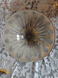 Alzatina in vetro di murano 