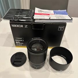 Nikon Z 85 mm f1.8 S