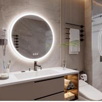 specchio per consolle trucco o bagno, con luce