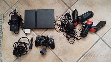 Bundle PS2 slim + giochi + Buzz