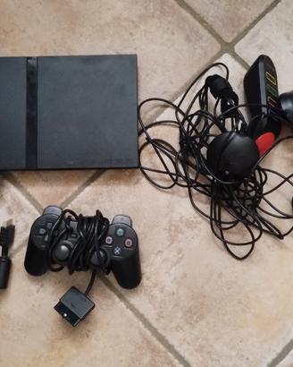 Bundle PS2 slim + giochi + Buzz