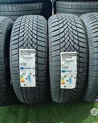 4 gomme 205 55 16 BRIDGESTONE NUOVE RIFN5