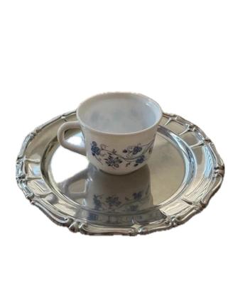 Vassoio vintage in acciaio inox – come nuovo