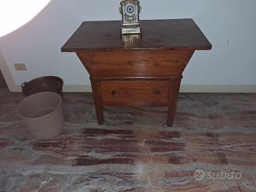 portapane in noce ‘900