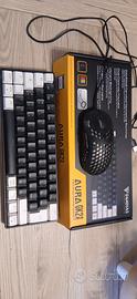 Tastiera Meccanica GAMDIAS GK2 + Mouse Gaming G71