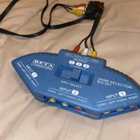 switch  game selector selettore AV RCA RGB
