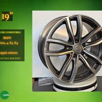 Cerchi in Lega 19" BMW - doppia misura