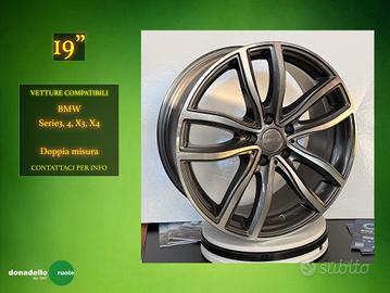Cerchi in Lega 19" BMW - doppia misura