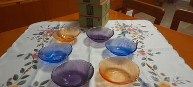 coppette soffiate a mano da artisti del vetro IVV