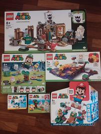 Lego Super Mario:  71360-71440-71401-71383-71428