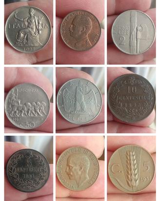 116 Monete Collezione Avanzata Regno d'Italia