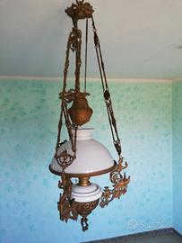 lampadario a olio