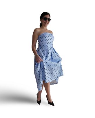 Abito pois celeste Marylin