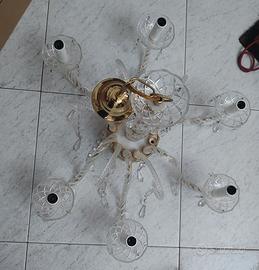 Lampadario Cristallo Valencia di Murano