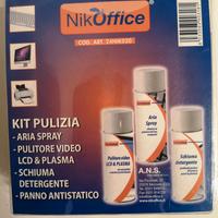  Kit Pulizia Con Panno NikOffice