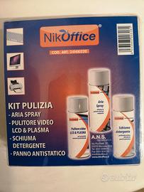  Kit Pulizia Con Panno NikOffice