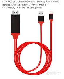 Cavo da lightning a hdmi