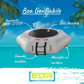 Boa gonfiabile con rete