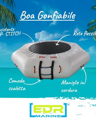Boa gonfiabile con rete