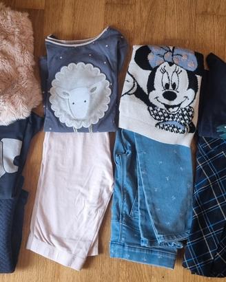 lotto abbigliamento bambina 5-6 anni