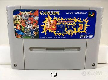 Super Ghouls 'n Ghosts Nintendo Super Famicom SNES