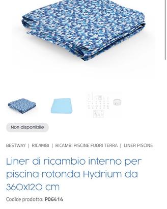 Liner piscina bestway