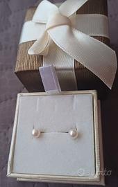 Orecchini perle e oro 750 /18k 