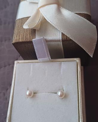 Orecchini perle e oro 750 /18k 
