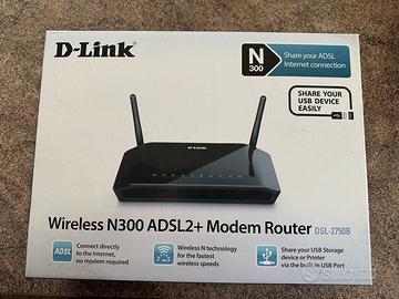 DLink Wireless N300 ADSL2+ Modem Router