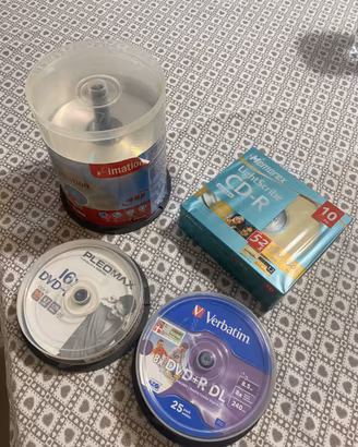 108 pz CD E DVD NUOVI